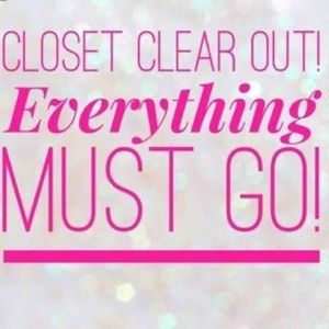 CLOSET CLEANOUT